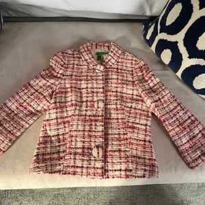 Tibi blazer . Button closure. Like new
